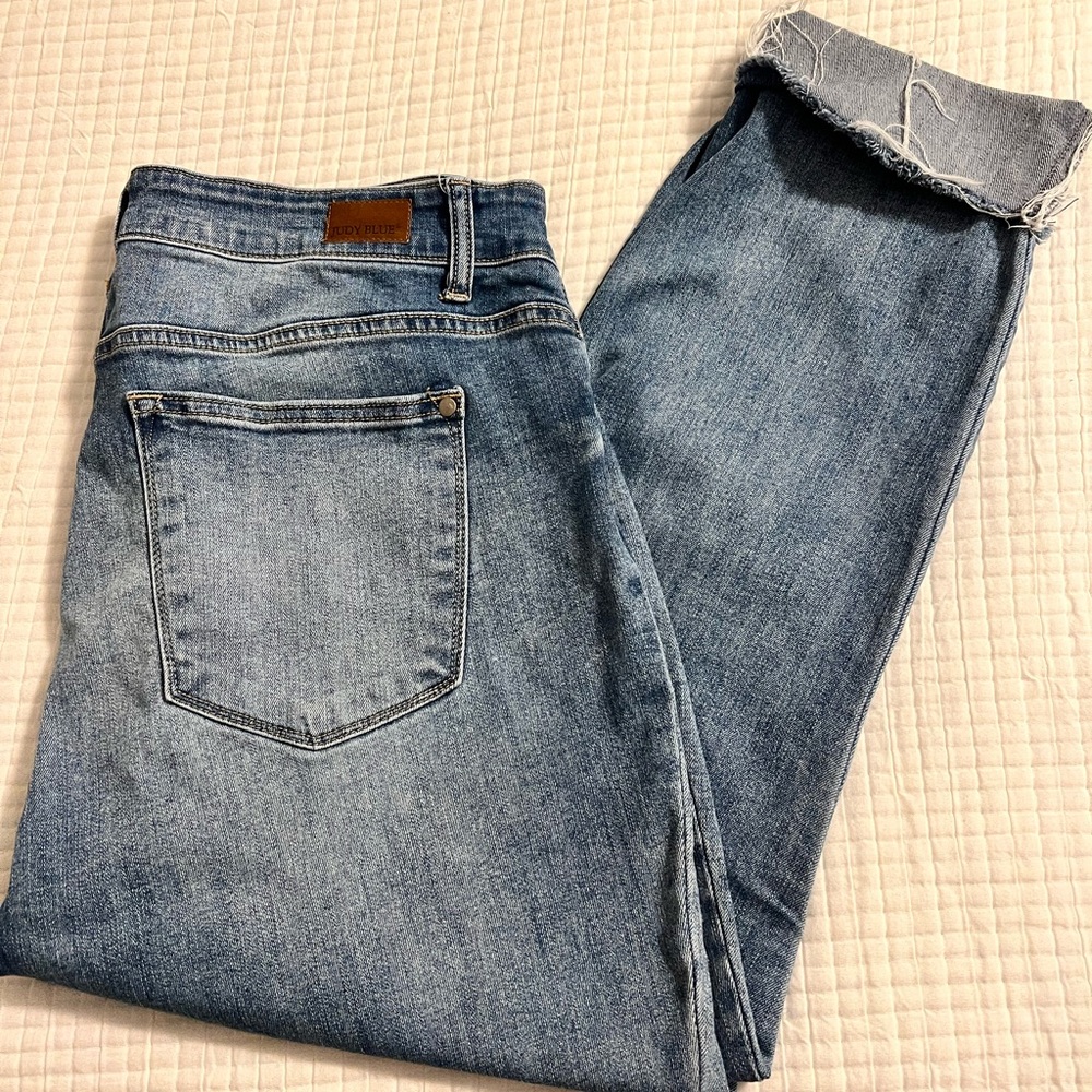 Women’s JUDY BLUE Boyfriend Fit Jeans, size 16W